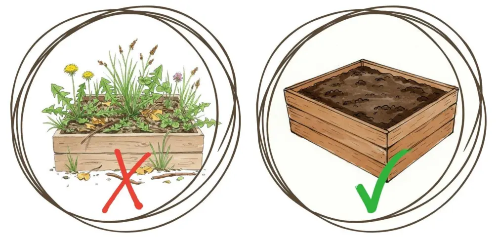 Raised garden beds